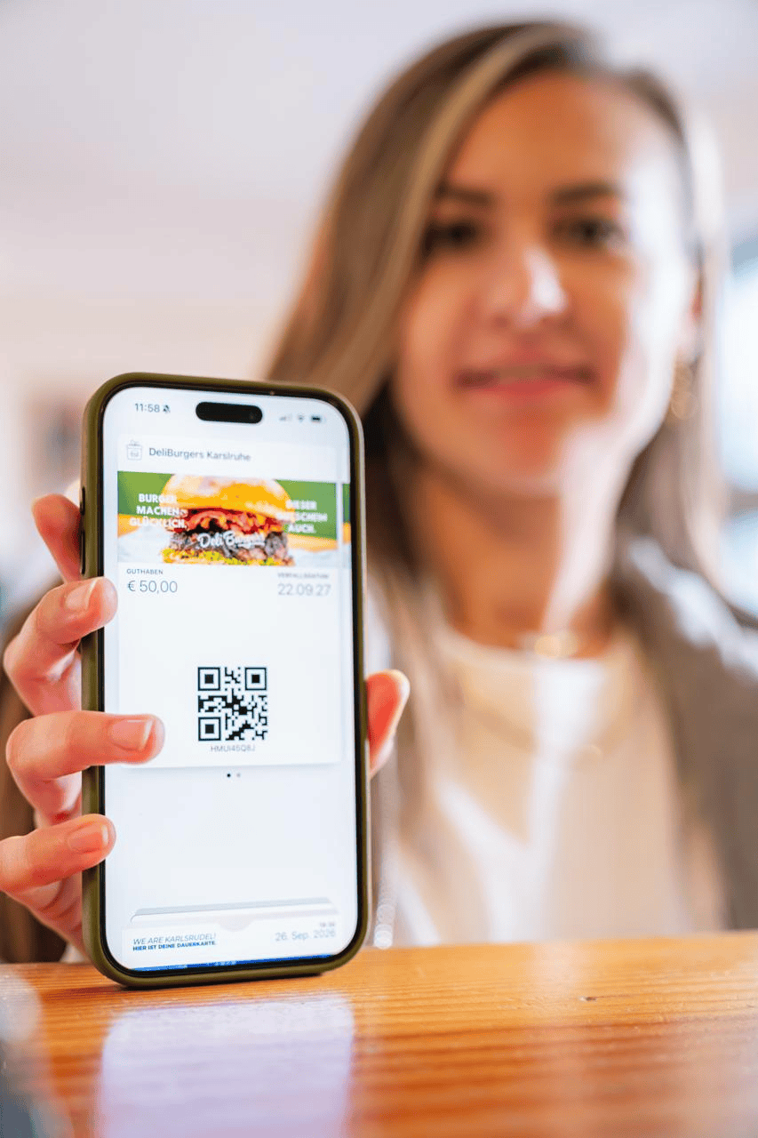 Digitale Giftcard