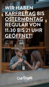Öffnungszeiten Ostern 2026